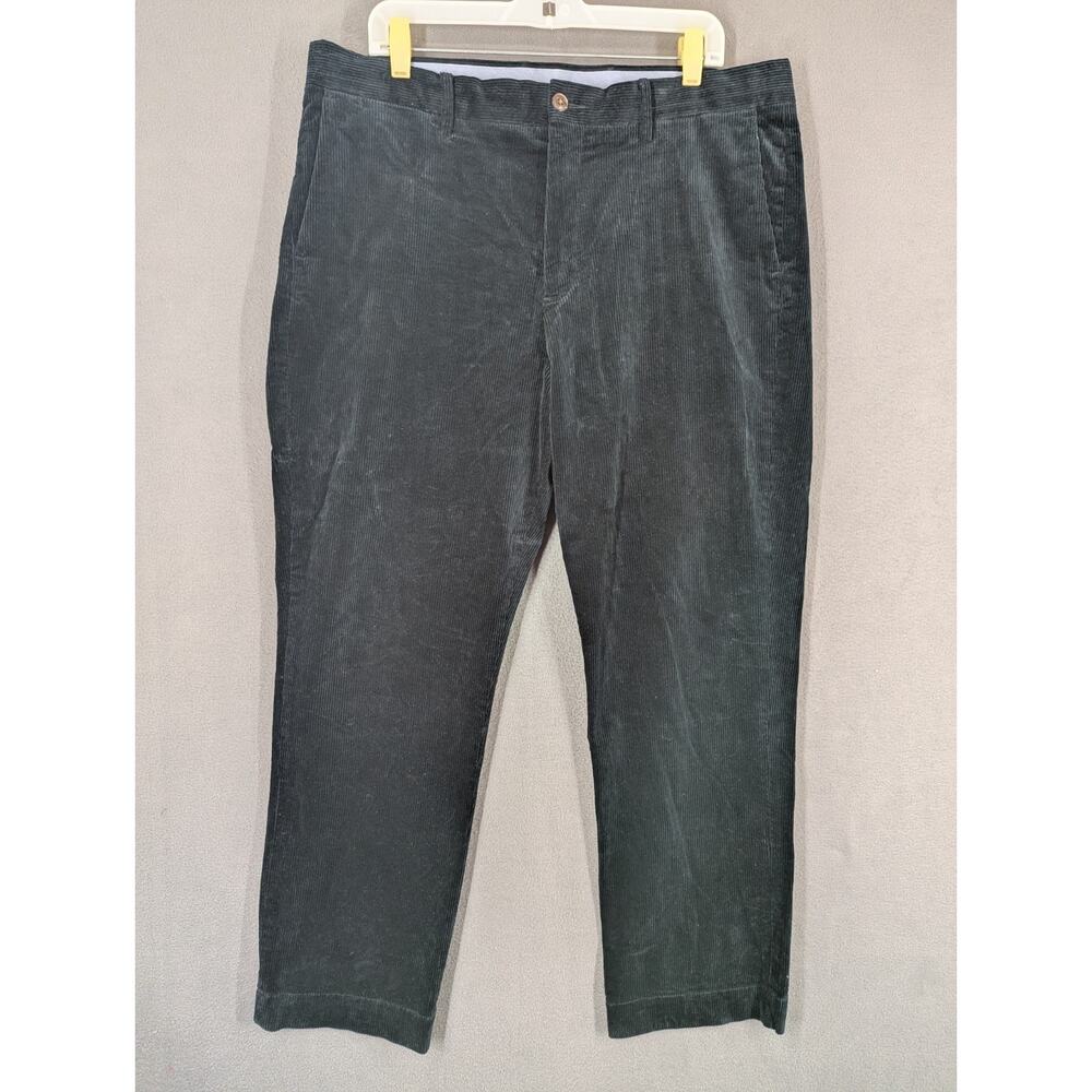 Polo by Ralph Lauren Black Corduroy Pants Size 36x30 Stretch Classic Fit